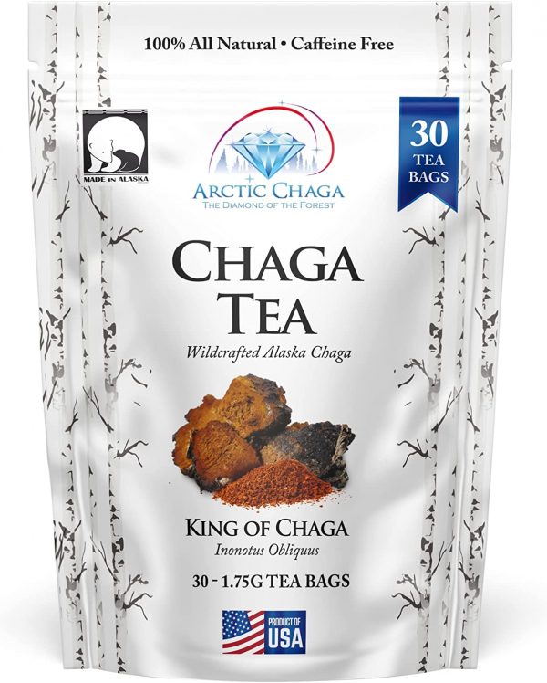 ARCTIC CHAGA TEA BAGS, 30 CT
