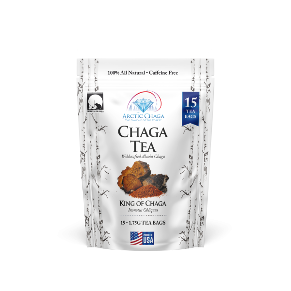 ARCTIC CHAGA TEA BAGS, 15 CT
