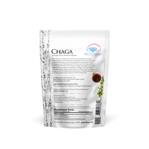 ARCTIC CHAGA TEA BAGS, 30 CT - Image 3